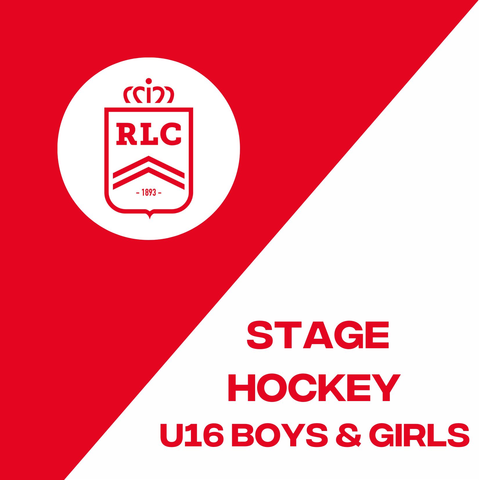 Stage Hockey U16 Boys and Girls - Enfant né en 2007-2008